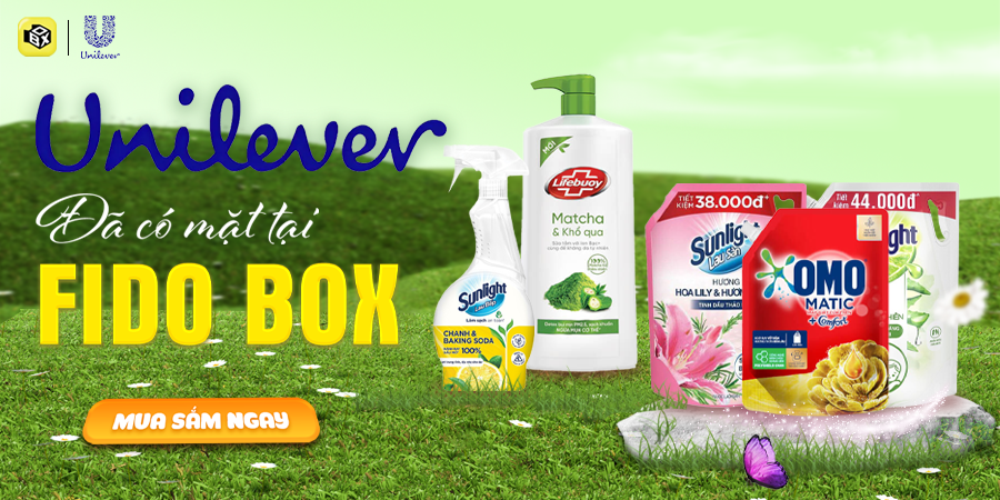 Unilever chính thức có mặt tại Fido Box