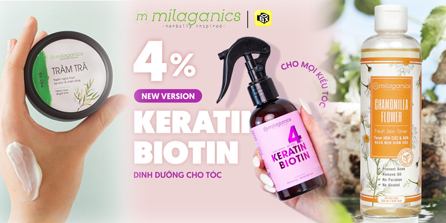 Dòng sản phẩm thương hiệu Milaganics được bán trên Fido Box