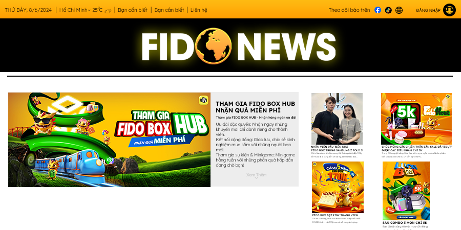 Giới thiệu về Fido news
