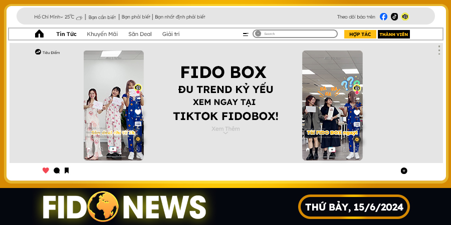 Fido Box: Đu trend kỷ yếu