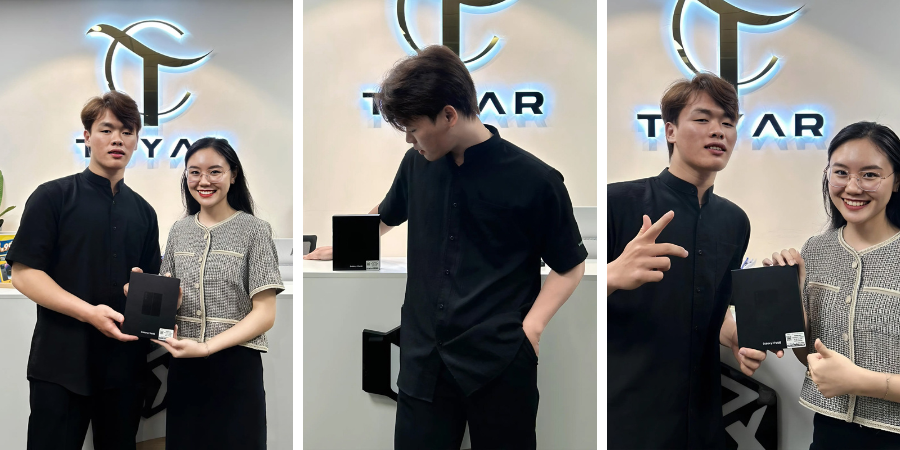 Nhân viên đầu tiên nhà Fido Box trúng samsung galaxy zfold 5