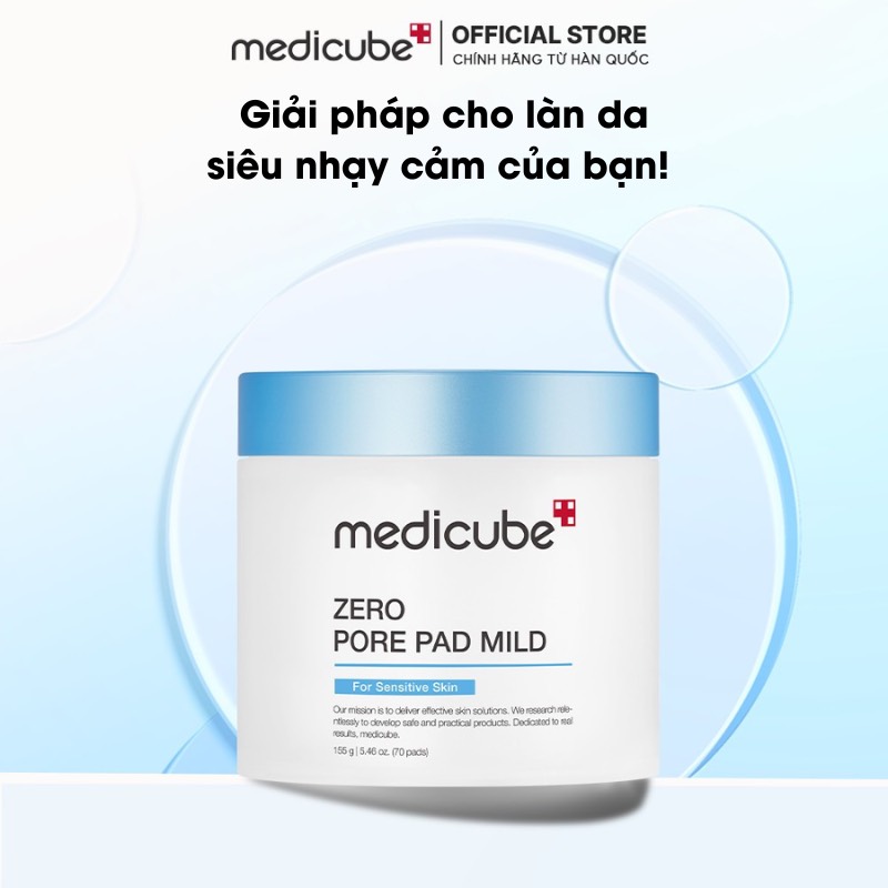 Toner làm sạch lỗ chân lông (nhạy cảm) Zero Pore Pad Mild - FidoBox