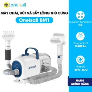 Máy chải hút và sấy lông thú cưng