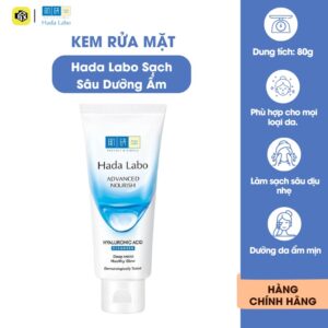 Kem rửa mặt Hada Labo