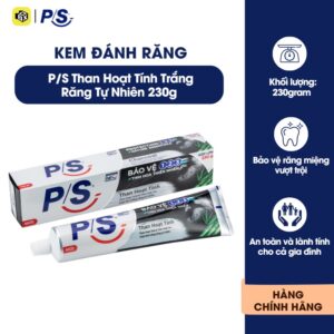 Kem đánh răng PS than hoạt tính