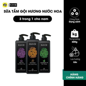 Sữa tắm gội hương nước hoa cao cấp