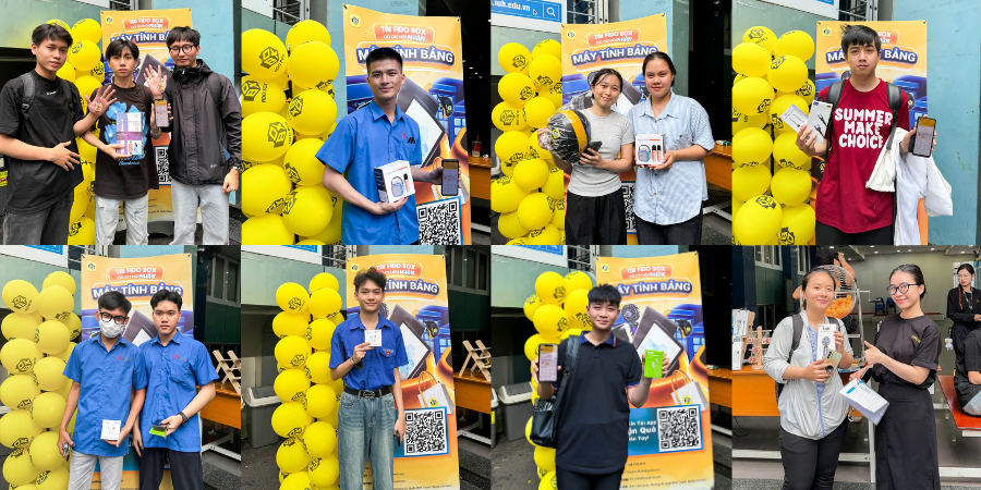 Quà tặng và trải nghiệm hấp dẫn dành cho sinh viên IUH