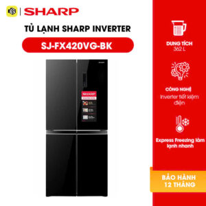 tủ lạnh sharp inverter