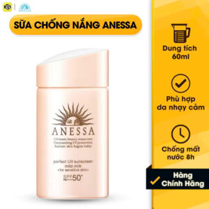 sữa chống nắng anessa cho da nhạy cảm​
